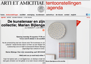 The artist and her collection: Marian Bijlenga