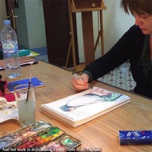 laatste avond in de studio